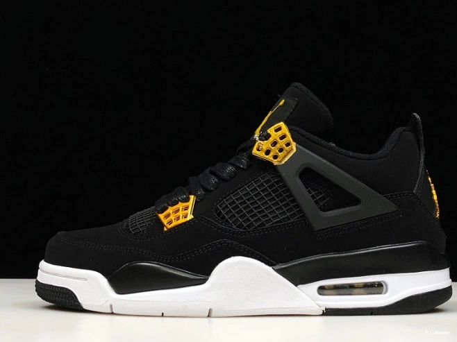 Cheap Jordan 308497-032 Black Metallic Royalty Air Gold-White 4 0727